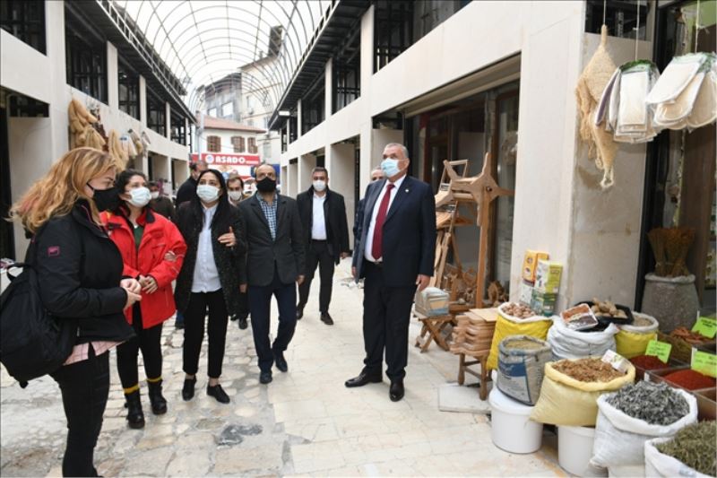 Uzun Çarşı´ya inceleme ziyareti