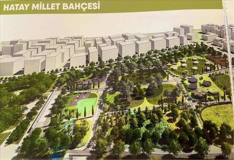 Antakya Millet Bahçesi´nin temeli Mayıs´ta atılacak