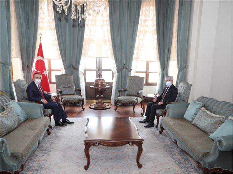 Valinin mevkidaş ziyareti