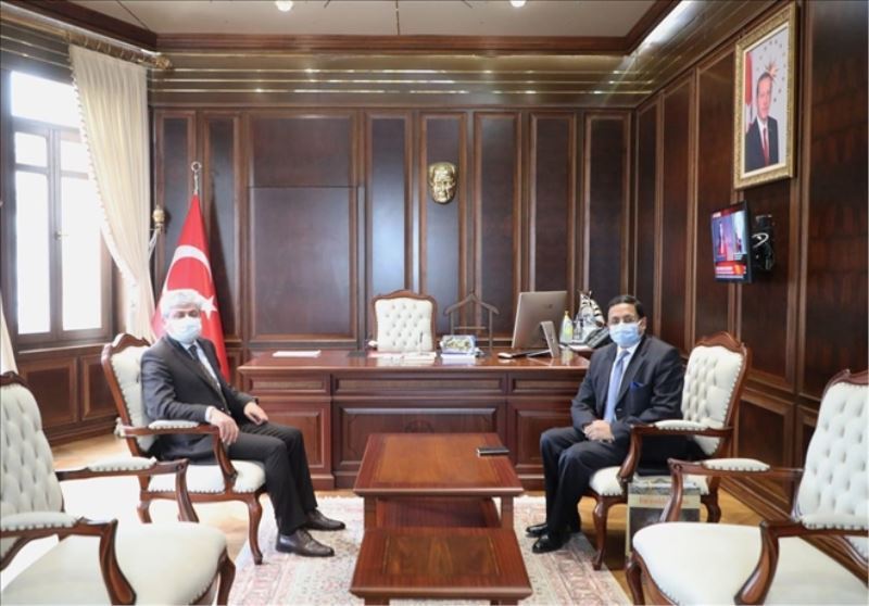 Hindistan Büyükelçisinin Hatay ziyareti