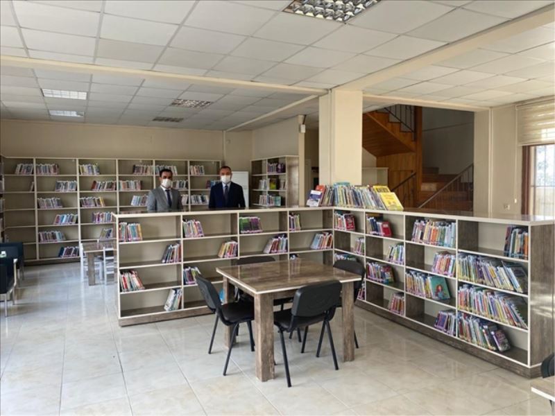 Arsuz Halk Kütüphanesi hizmette