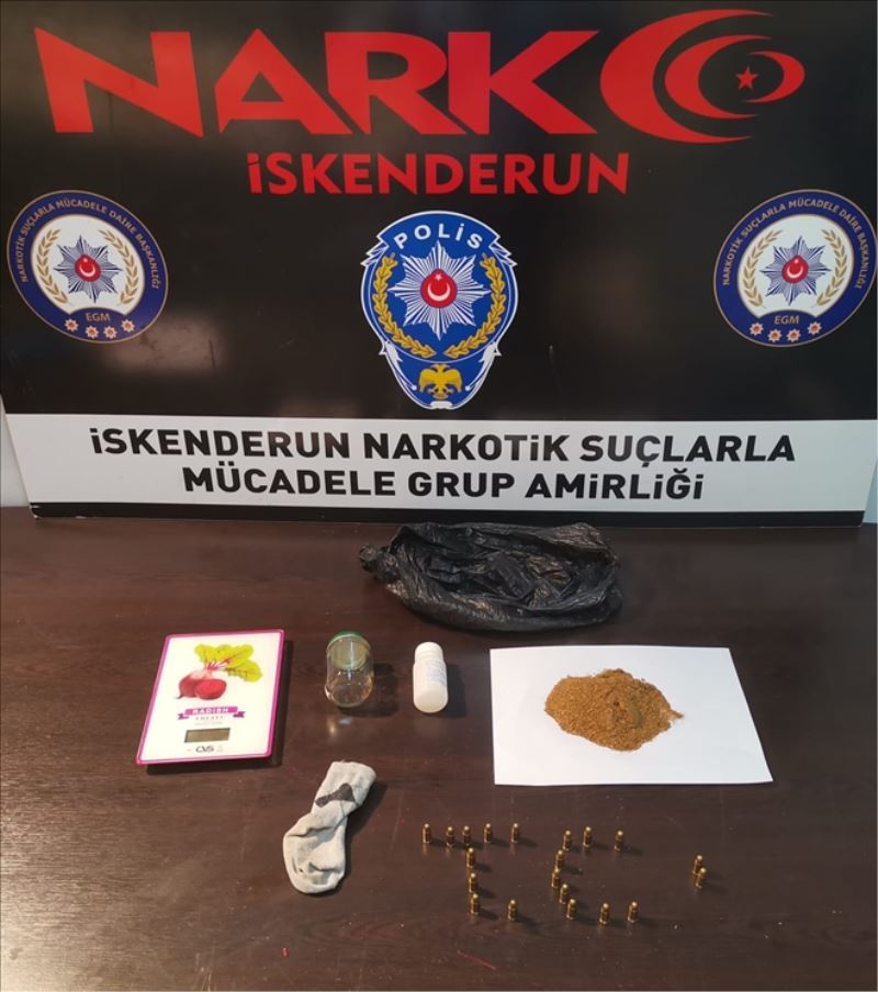 İskenderun´da uyuşturucu operasyonu