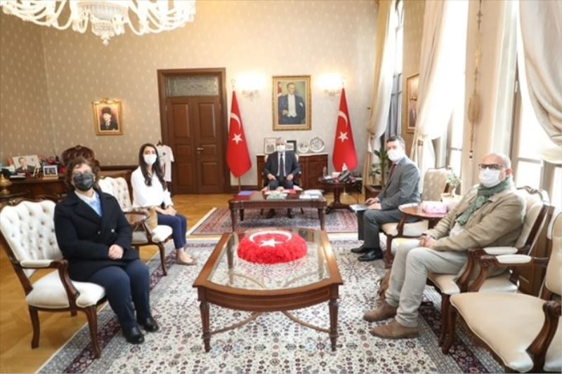 BMMYK Türkiye Temsilcisinin vali ziyareti