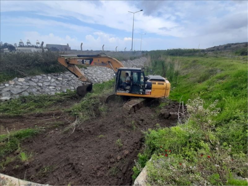 Derelerde temizlik çalışması