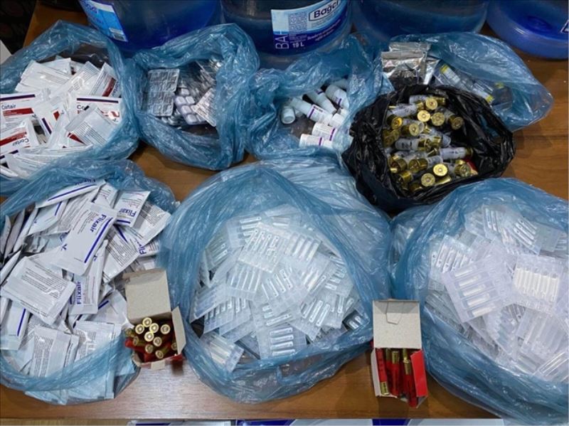 2.504 adet ilaç ele geçirildi