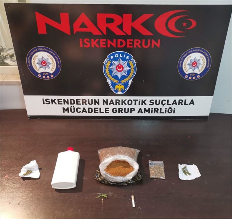 İki ilçede uyuşturucu operasyonu