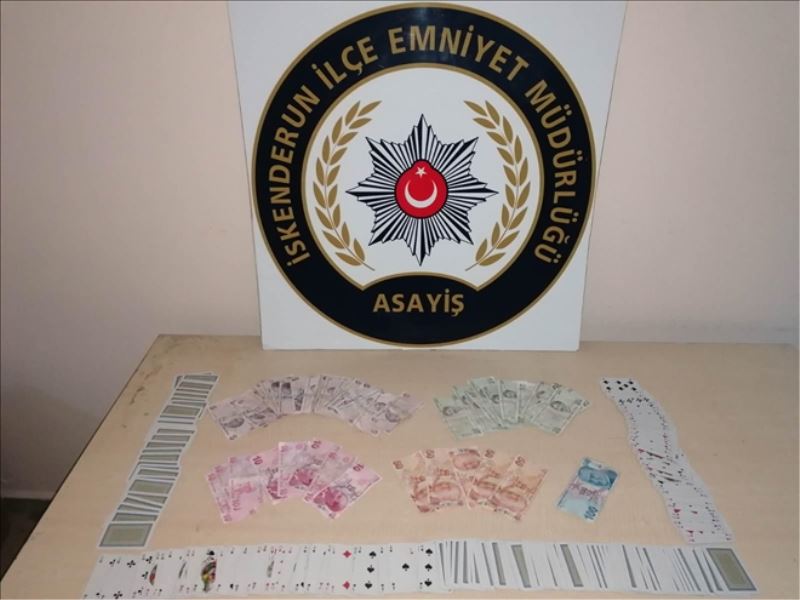 İskenderun´da kumar operasyonu