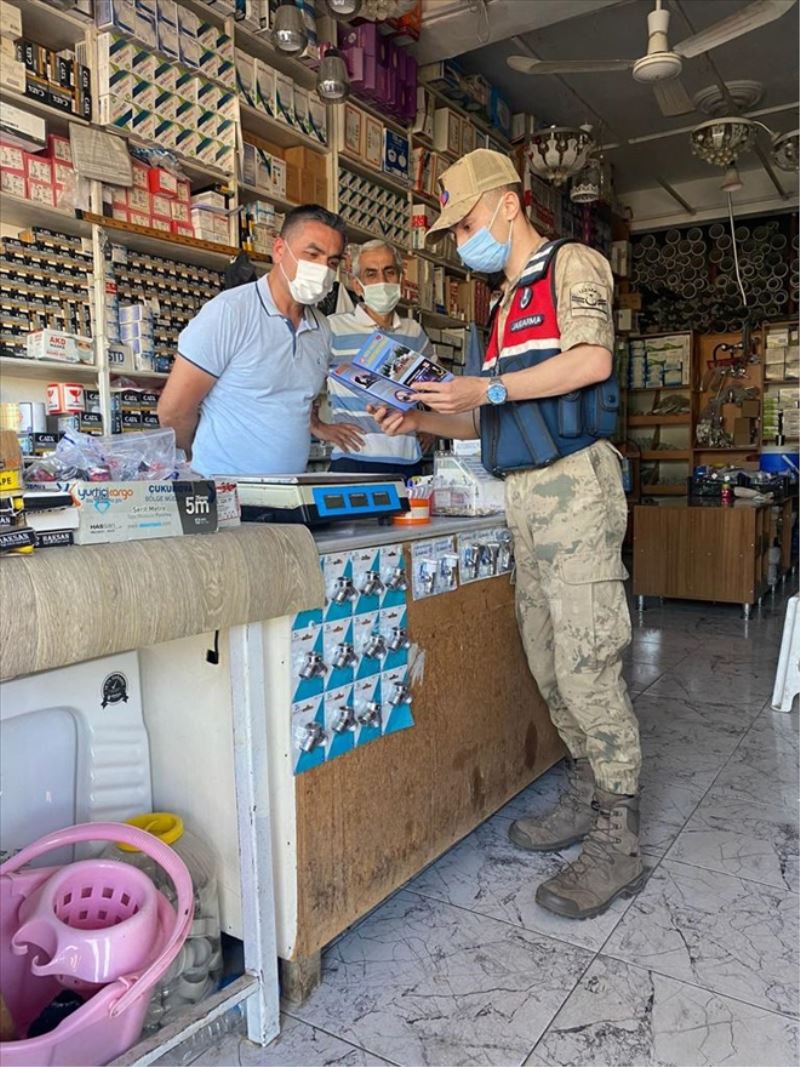 Hırsızlığa karşı broşürlü uyarı