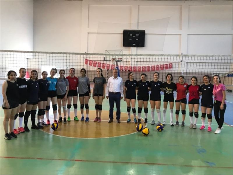 Kadın voleybol takımı kuruldu