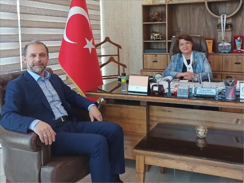 Milletvekilinin, mevkidaşına ziyareti