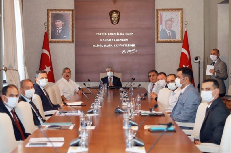 Valilikten ´su projesi´ toplantısı