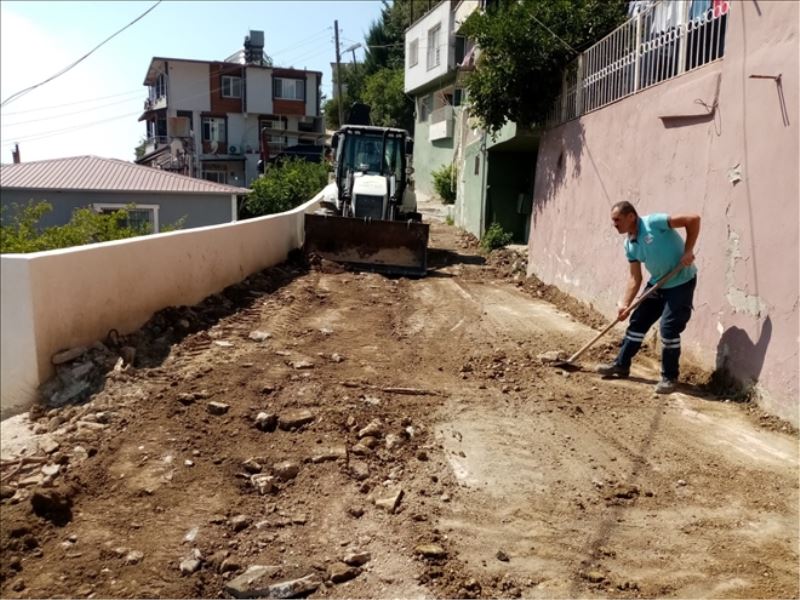 Belen´de kanalizasyon hattı yenilendi