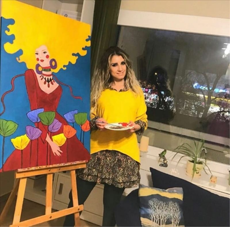 Visem´in ilk kişisel sergisi