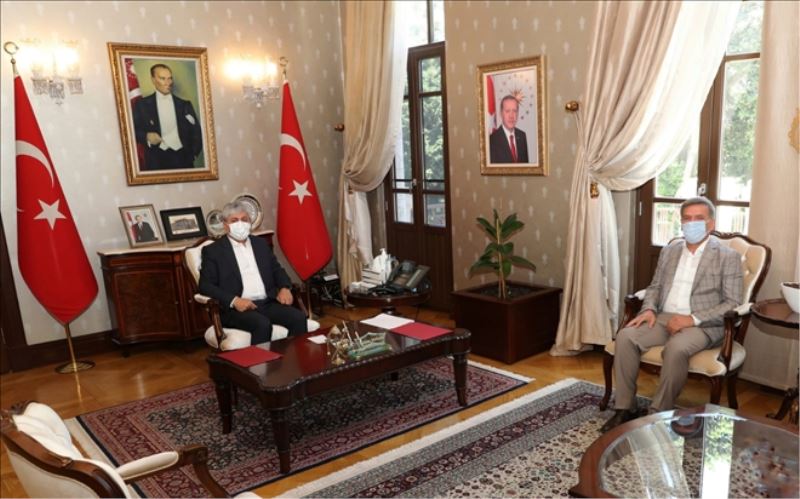 Yargıtay üyesi Durgun´un vali ziyareti
