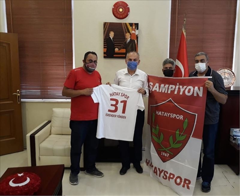 Kaymakama Hatayspor forması
