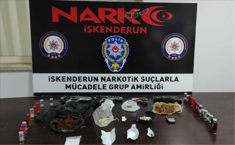 3 ilçede uyuşturucu operasyonu