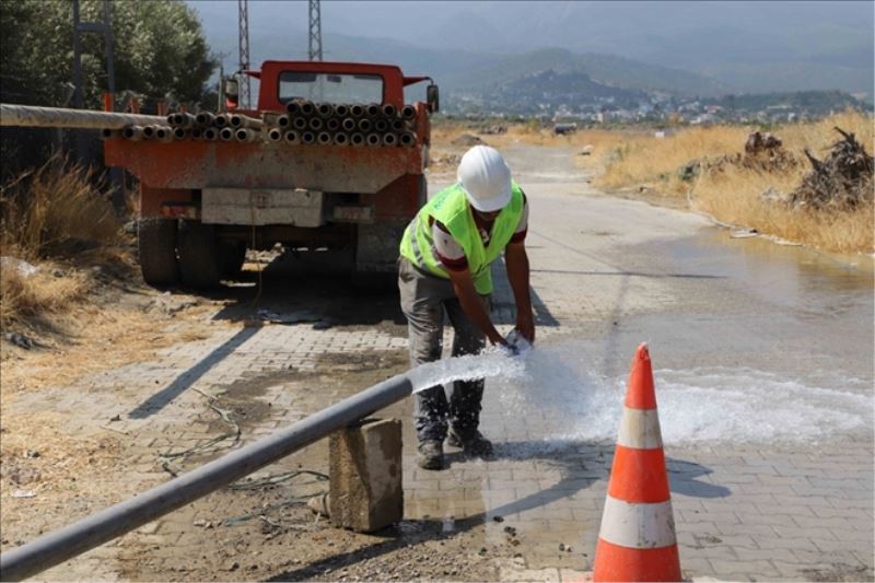 İki mahallede su sondajı