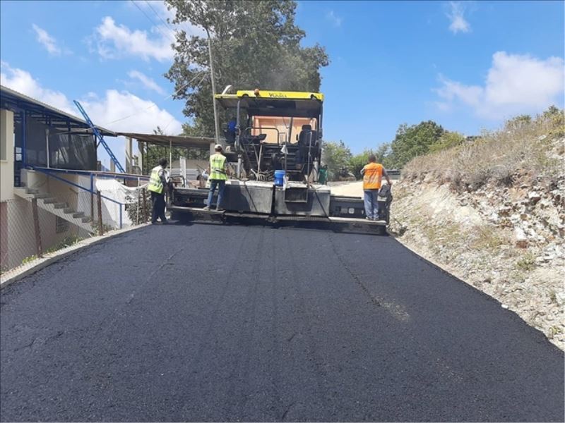 Belediyelerin yol çalışması