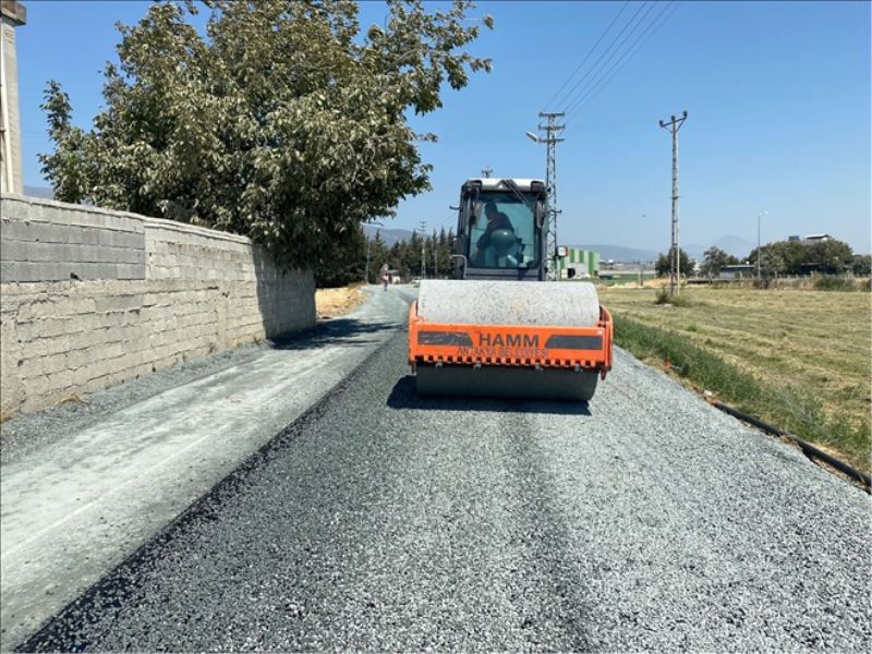 Belediyelerin yol çalışması