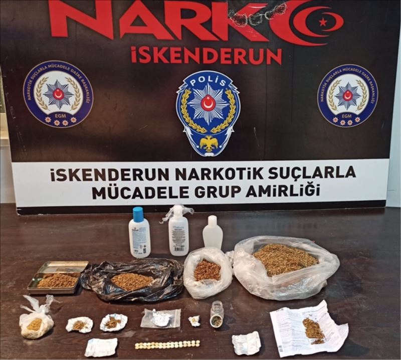 3 ilçede 184 uyuşturucu gözaltısı