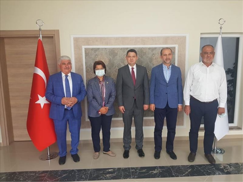 Kaymakam Gökpınar´a ‘hoşgeldin´ ziyareti