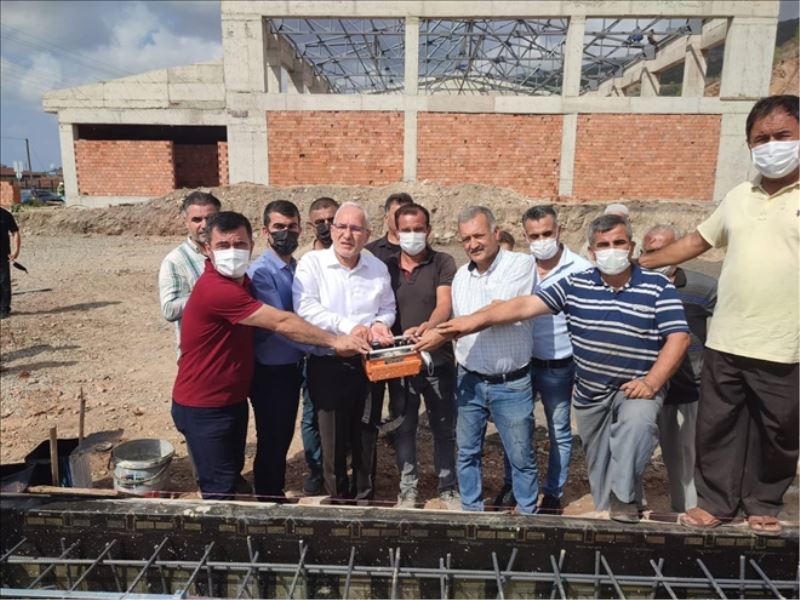 Denizciler´de ‘çok amaçlı salon´ temeli atıldı