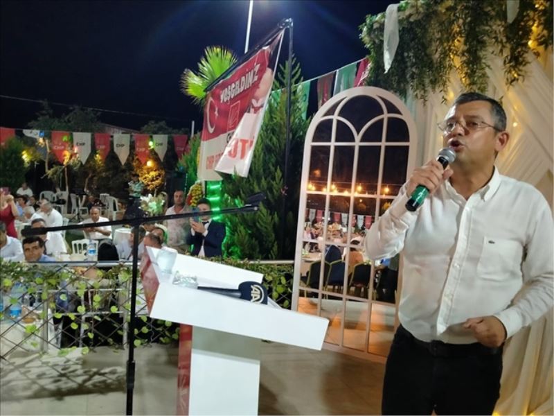 CHP´li Özel, birliğe çağırdı