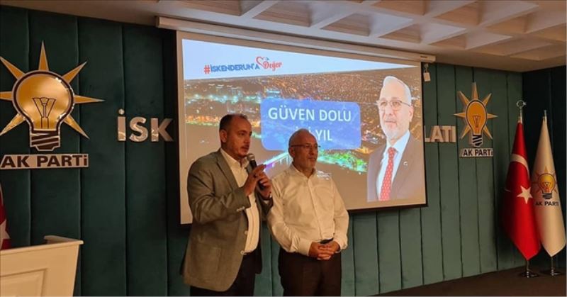 Çalışmalarını partilisine anlattı