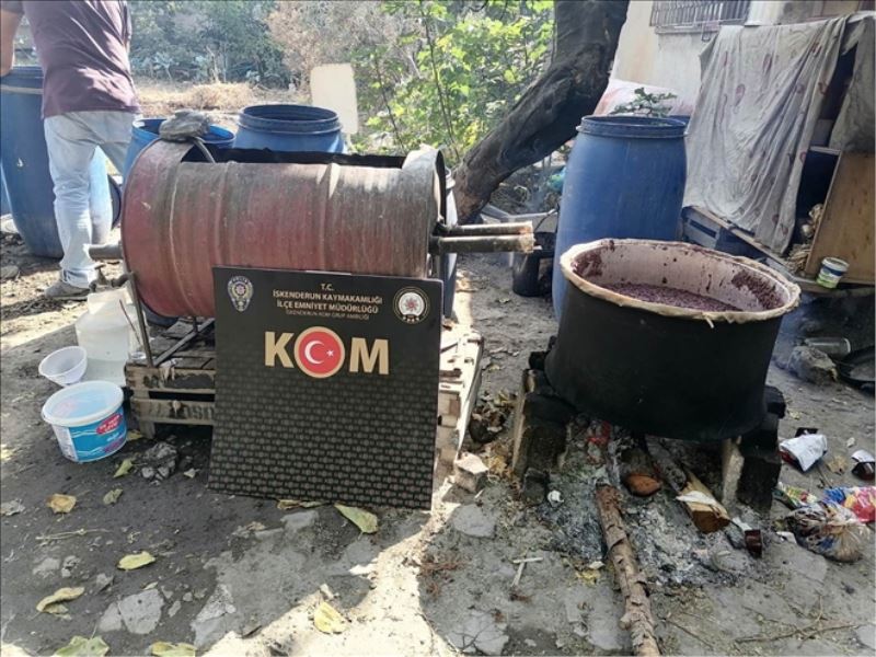 El yapımı rakıya ´kaçak işlemi´