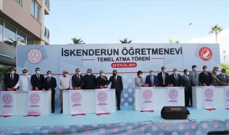Öğretmenevi temeli atıldı