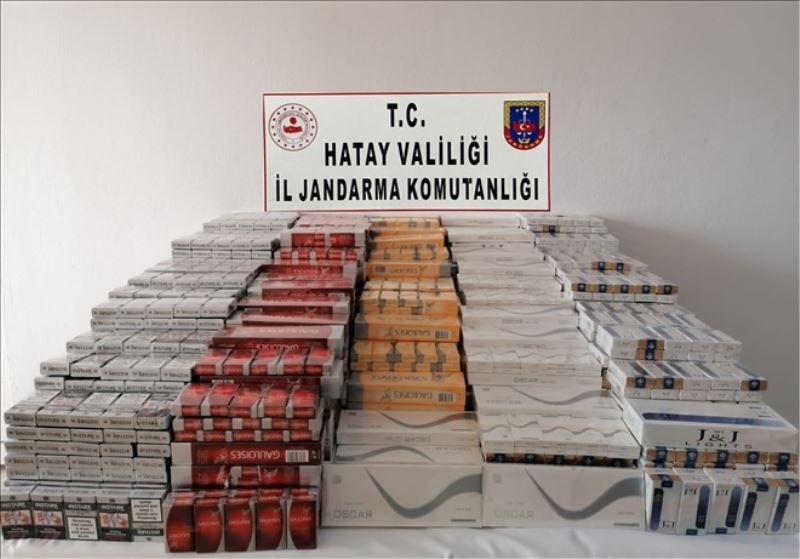 Yol kontrolünde ´kaçak sigara´ ele geçti