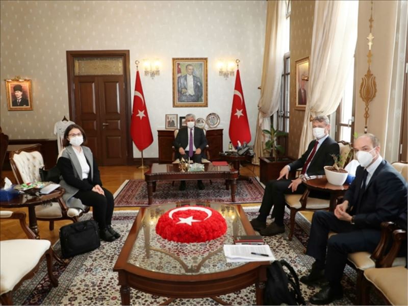İsviçre Büyükelçisinin vali ziyareti