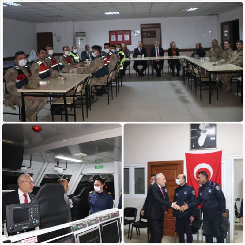 Görev noktalarına yılbaşı ziyareti
