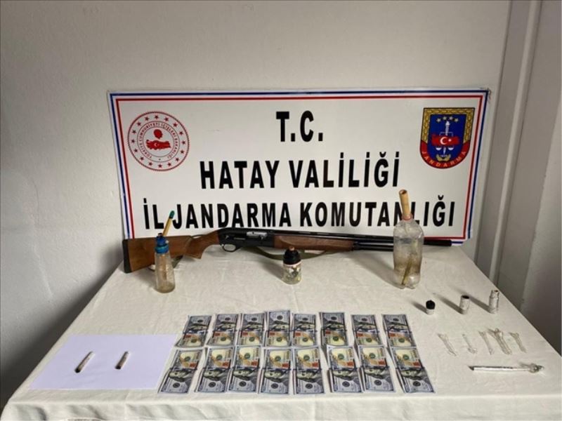 Jandarma sahte dolar ele geçirdi