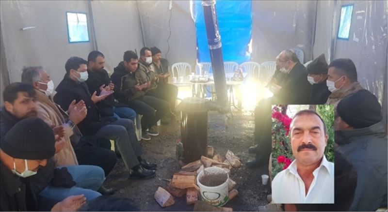 Kozaklı Muhtarı Rıfat Ateş yasa boğdu