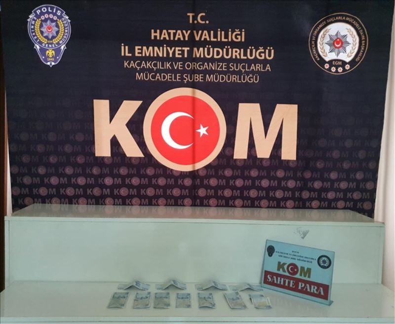 Sahte parayla alışveriş yapınca yakalandı