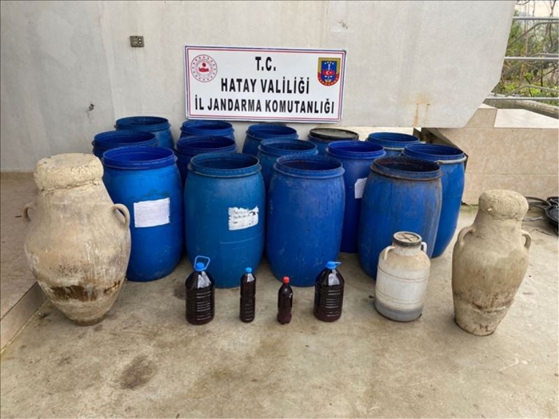 1.127 litre el yapımı alkole el konuldu