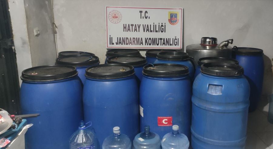 3.750 kilo el yapımı içki