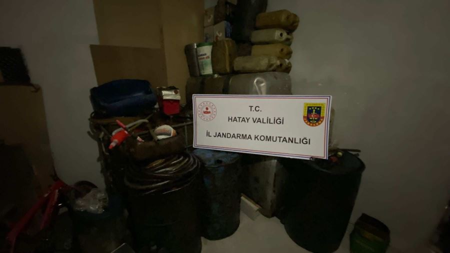 2.500 litre kaçak akaryakıt