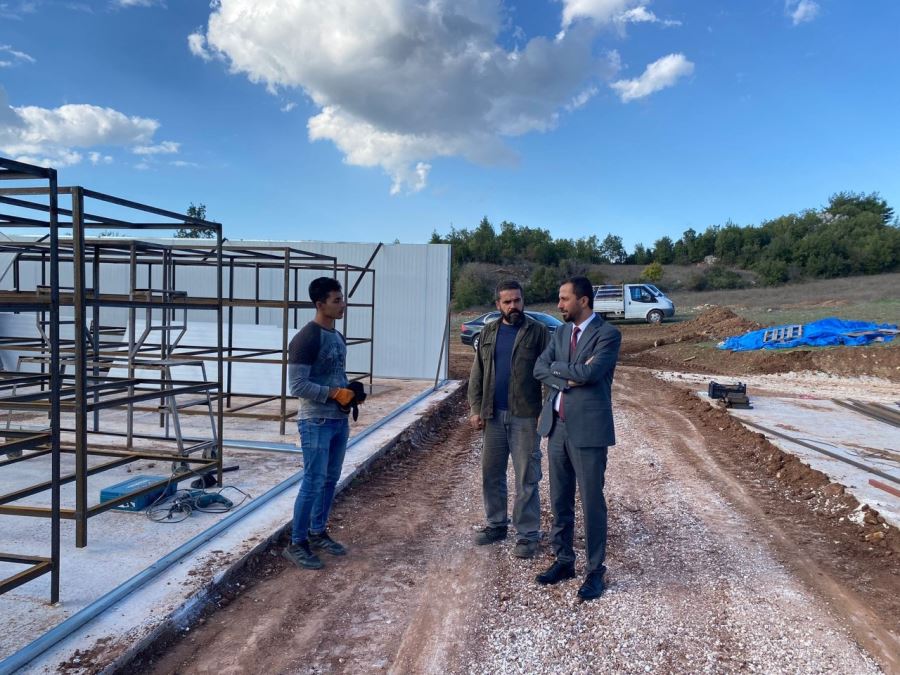 Belediye kültür mantarı tesisi kuruyor