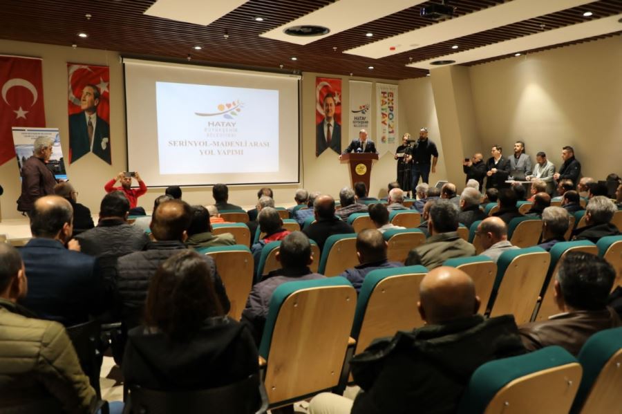 Serinyol-Madenli yolu bir yılda bitecek