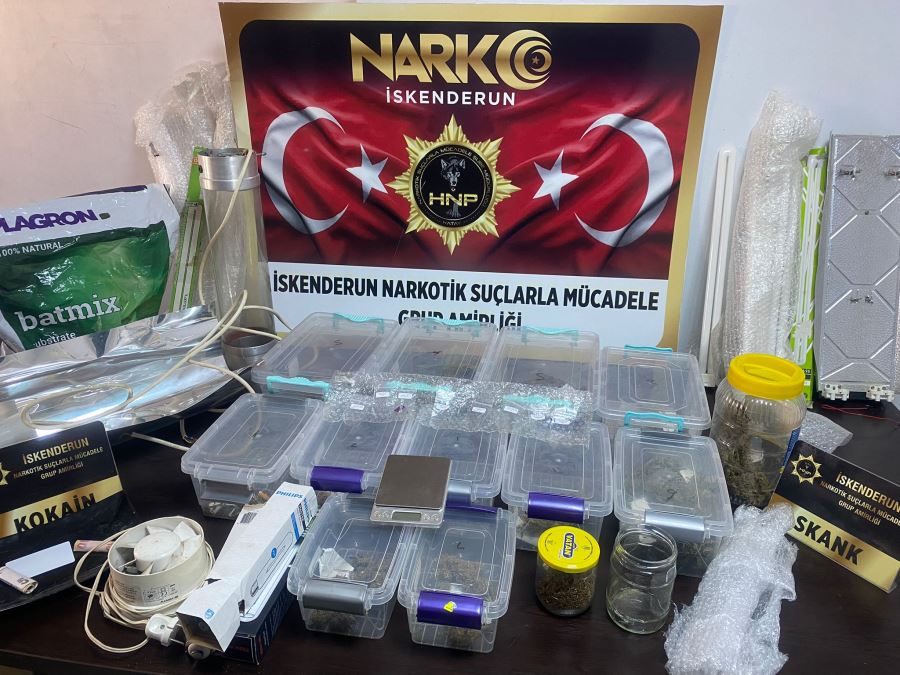 4 ilçede uyuşturucu operasyonu