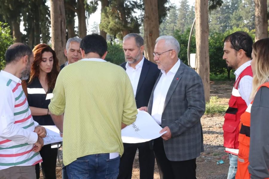 Ziraat Park çalışması sürüyor