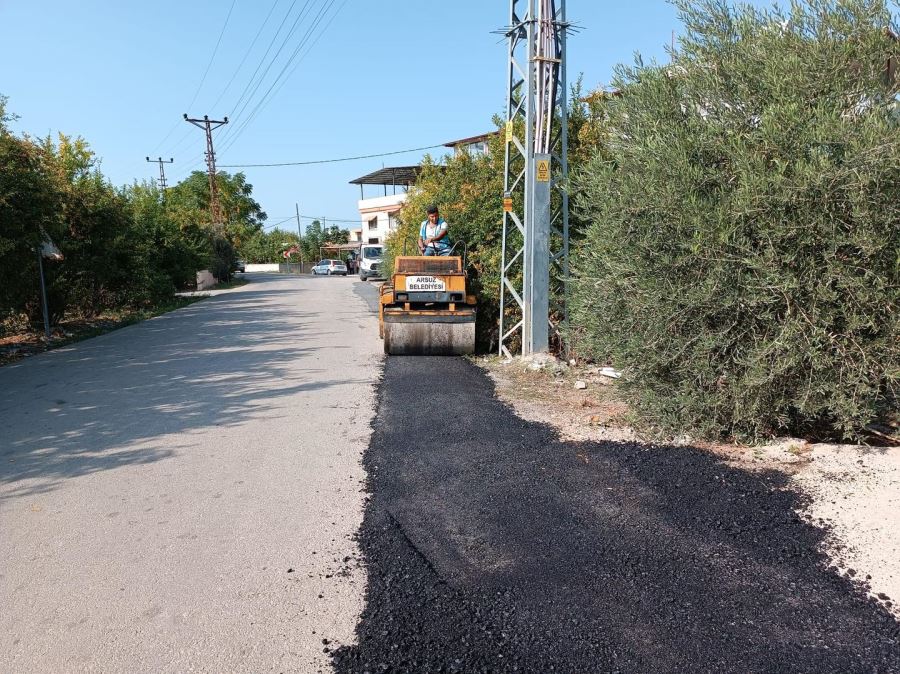 Yürüyüş yolunun ikinci etabı tamamlamak üzere