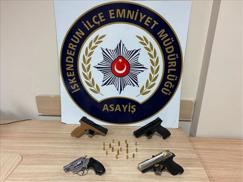 İskenderun´da 5 gözaltı