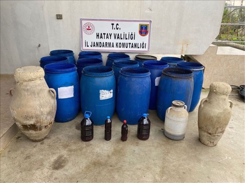 1.127 litre el yapımı alkole el konuldu