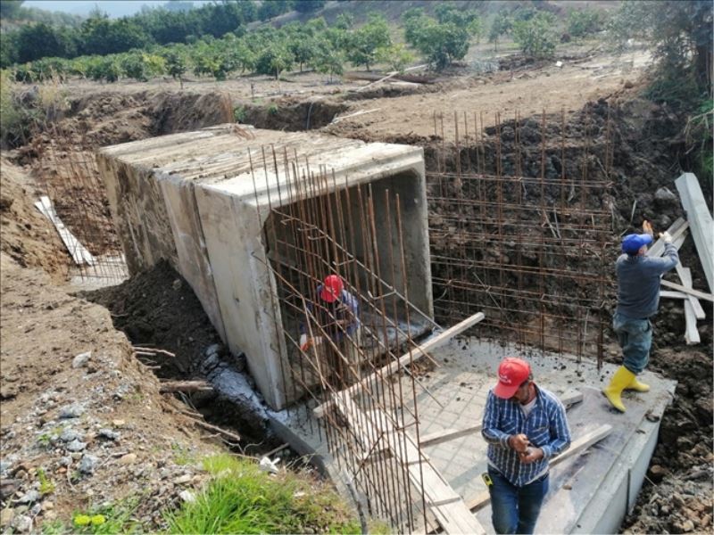 Menfez ve kanal çalışması
