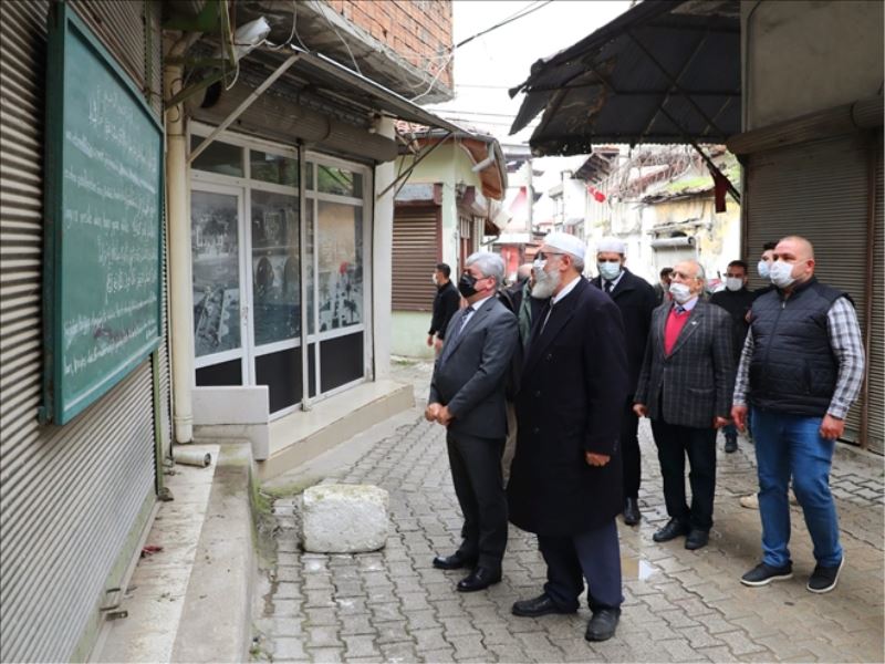 Validen cami derneğine ziyaret