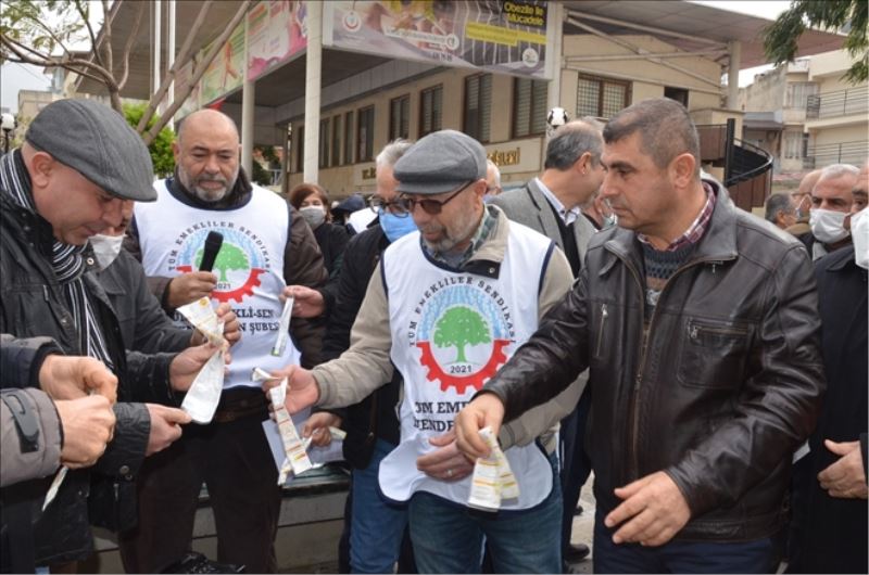 Emekli fatura yaktı, belediyeden halk ekmek fabrikası istedi