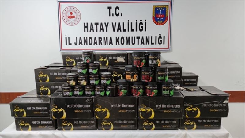 Kaçak nargile tütünü operasyonu